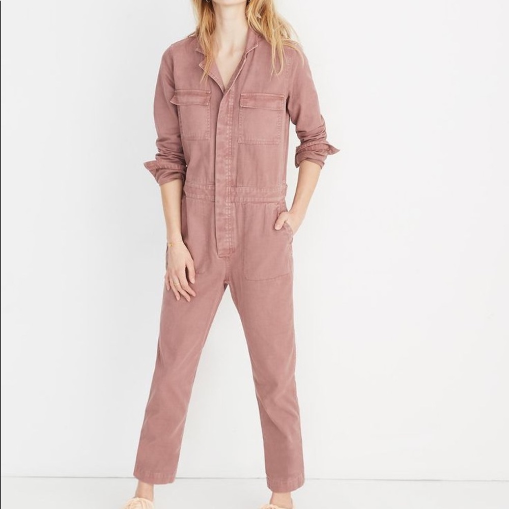 NWT Madewell Coverall Jumpsuit Rosebud